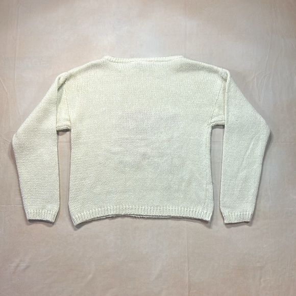 Russ Togs flower knit sweater - Picture 3 of 7